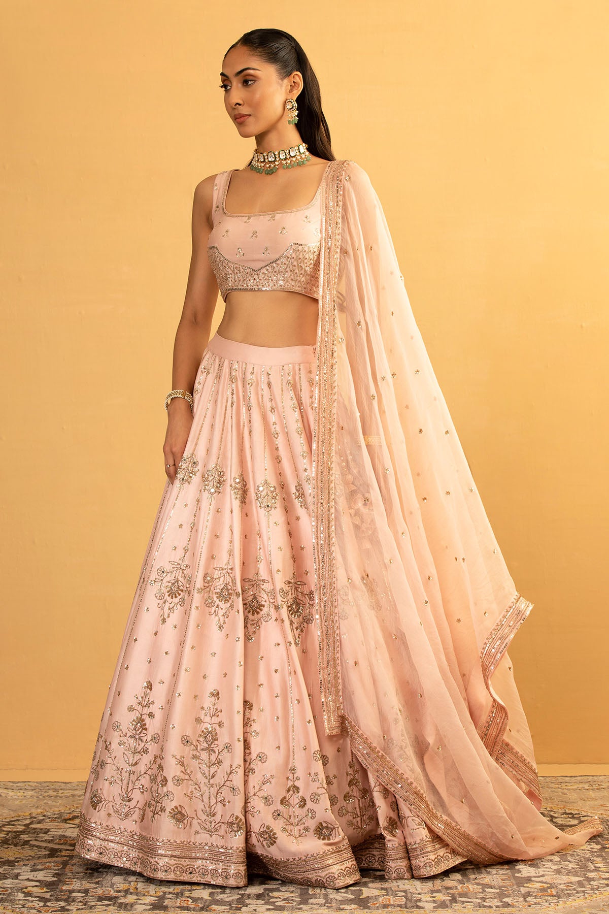 PINK LEHENGA SET