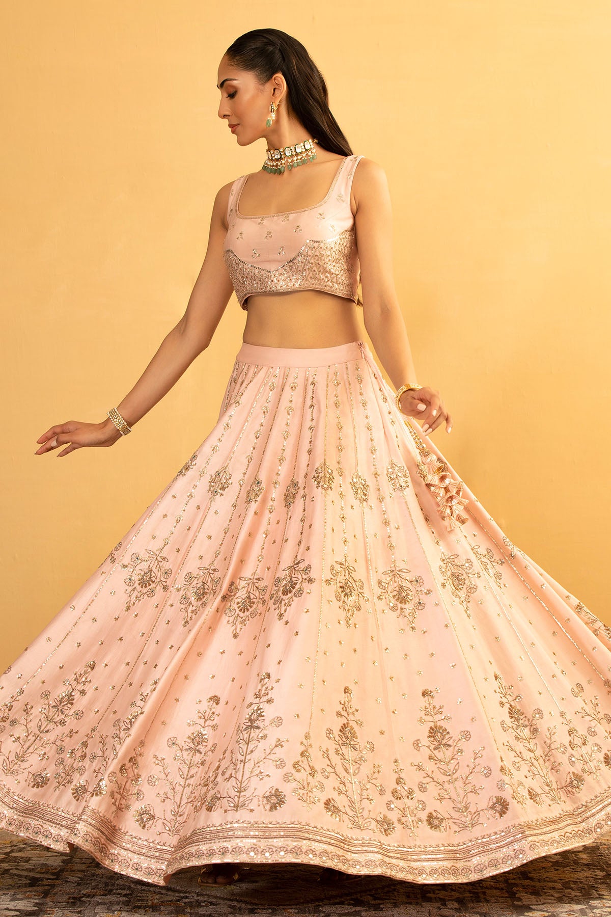 PINK LEHENGA SET