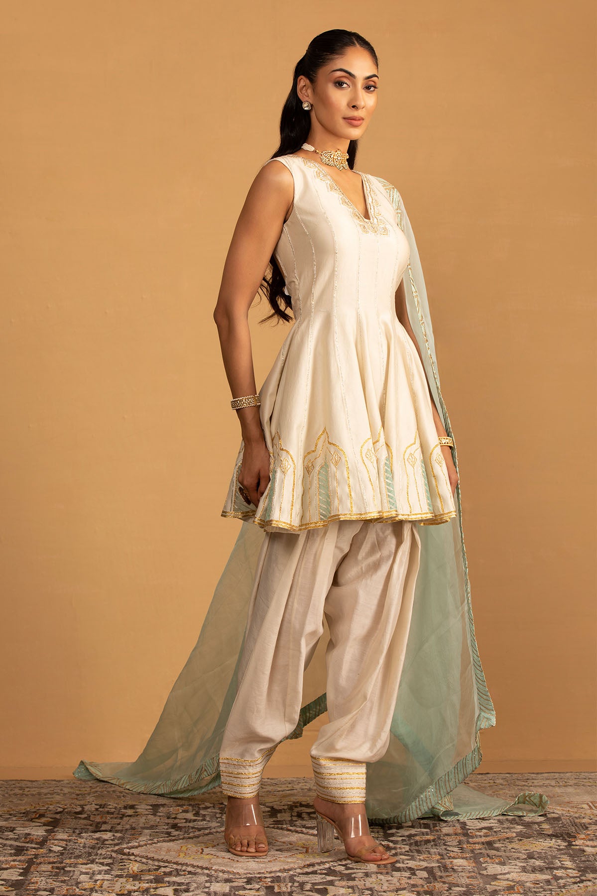 OFFWHITE KURTA SET