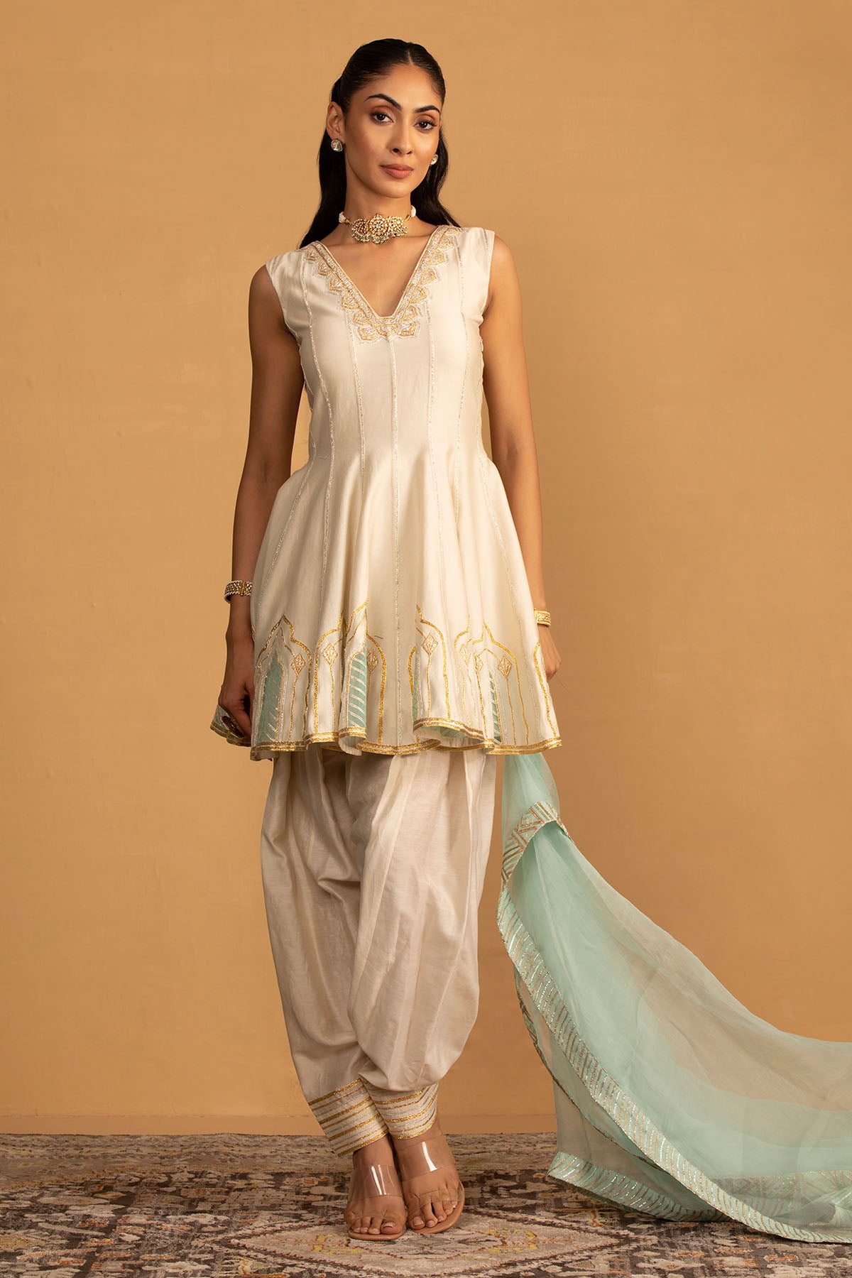 OFFWHITE KURTA SET