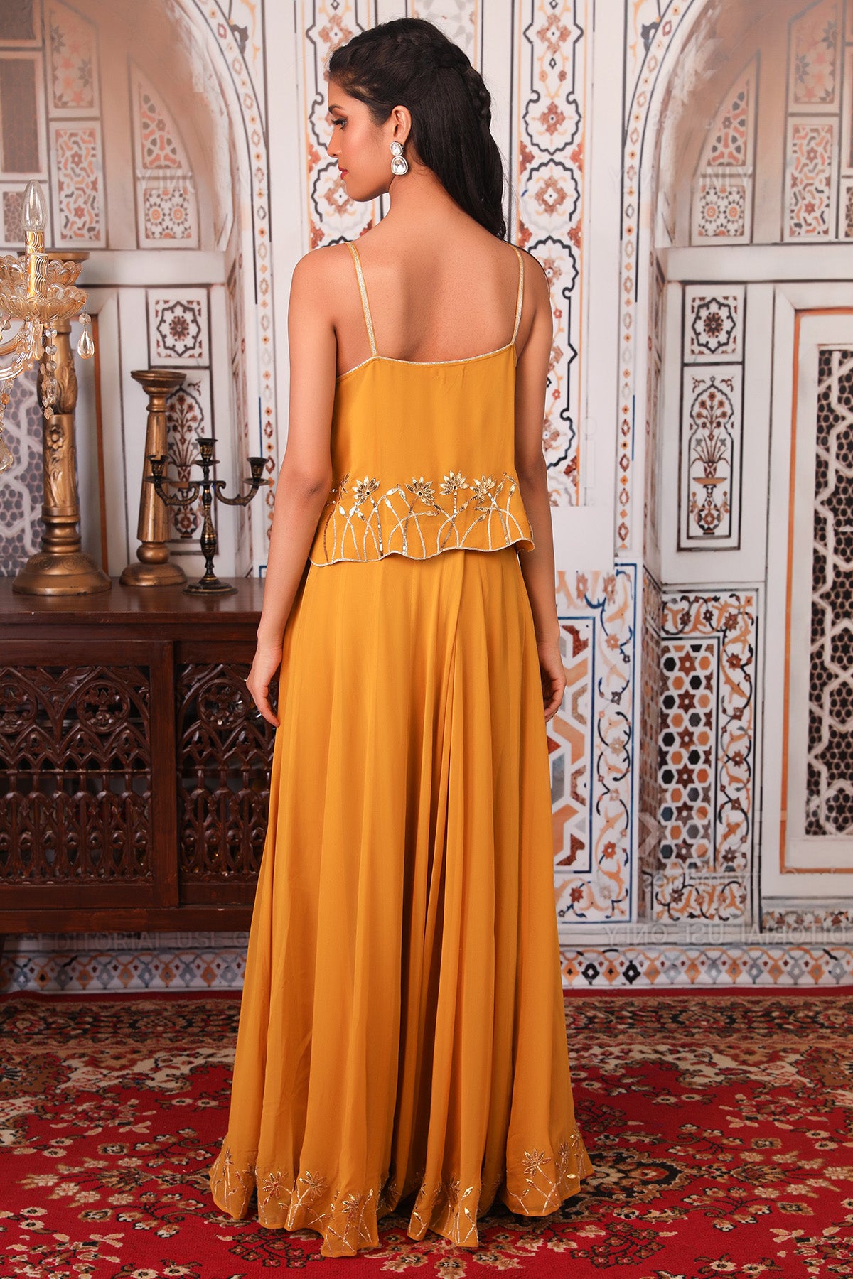 Musturd Plazzo Set