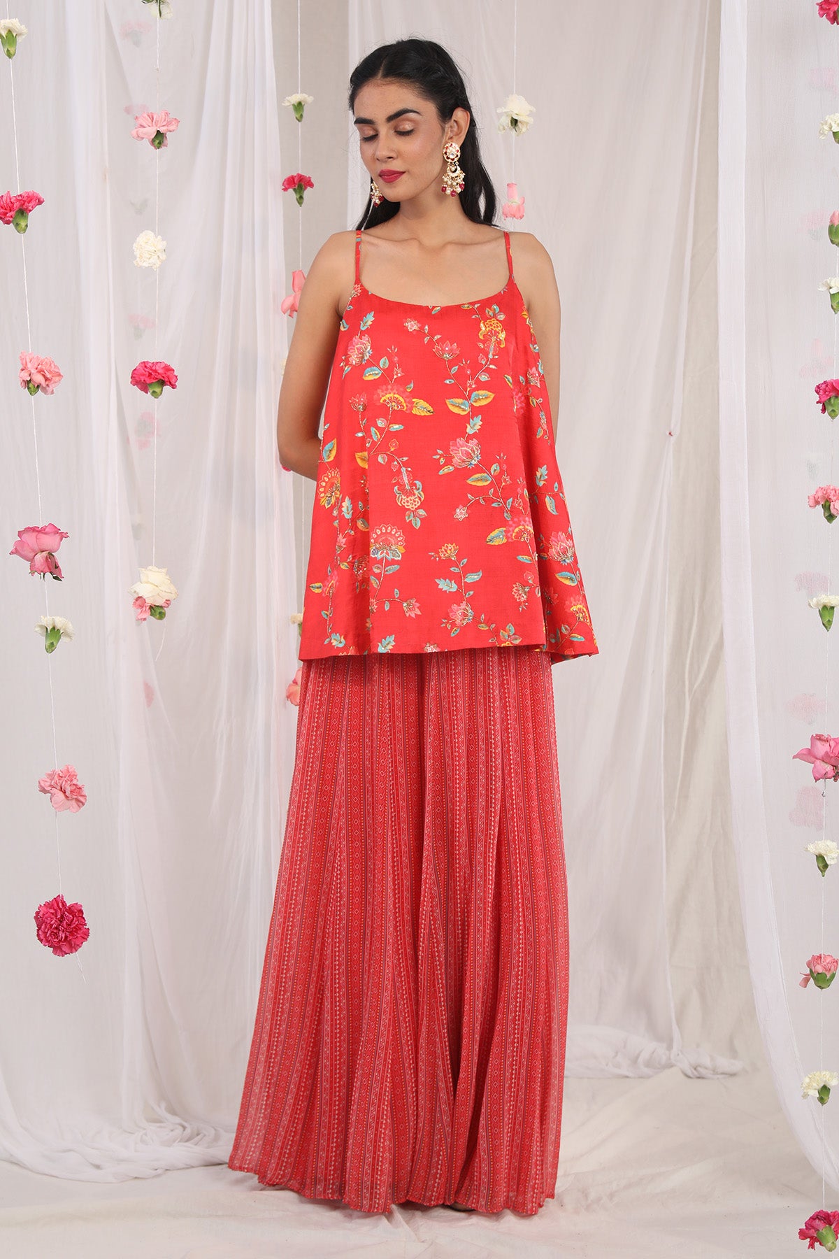 Red Plazzo set