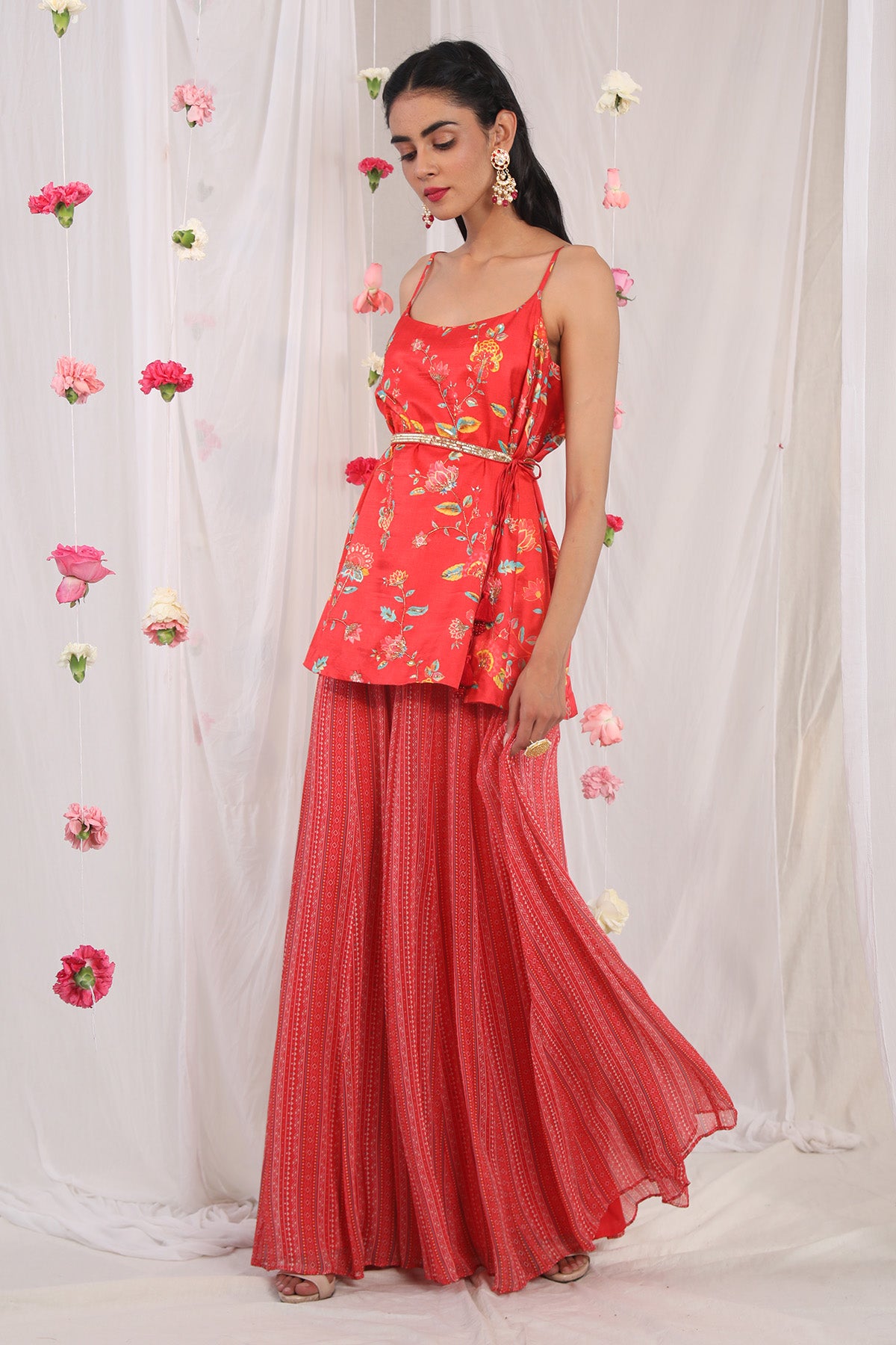 Red Plazzo set