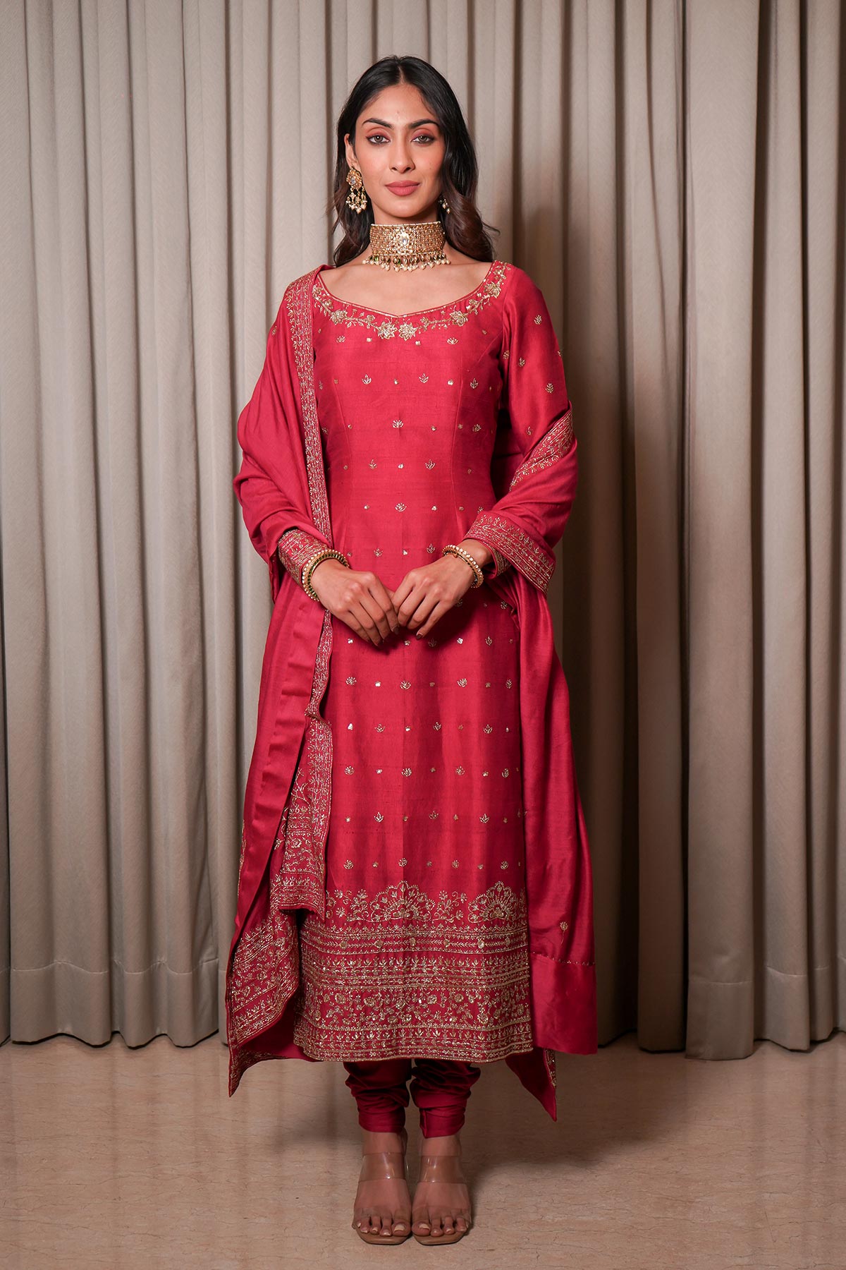 Rose Pink Kurta set