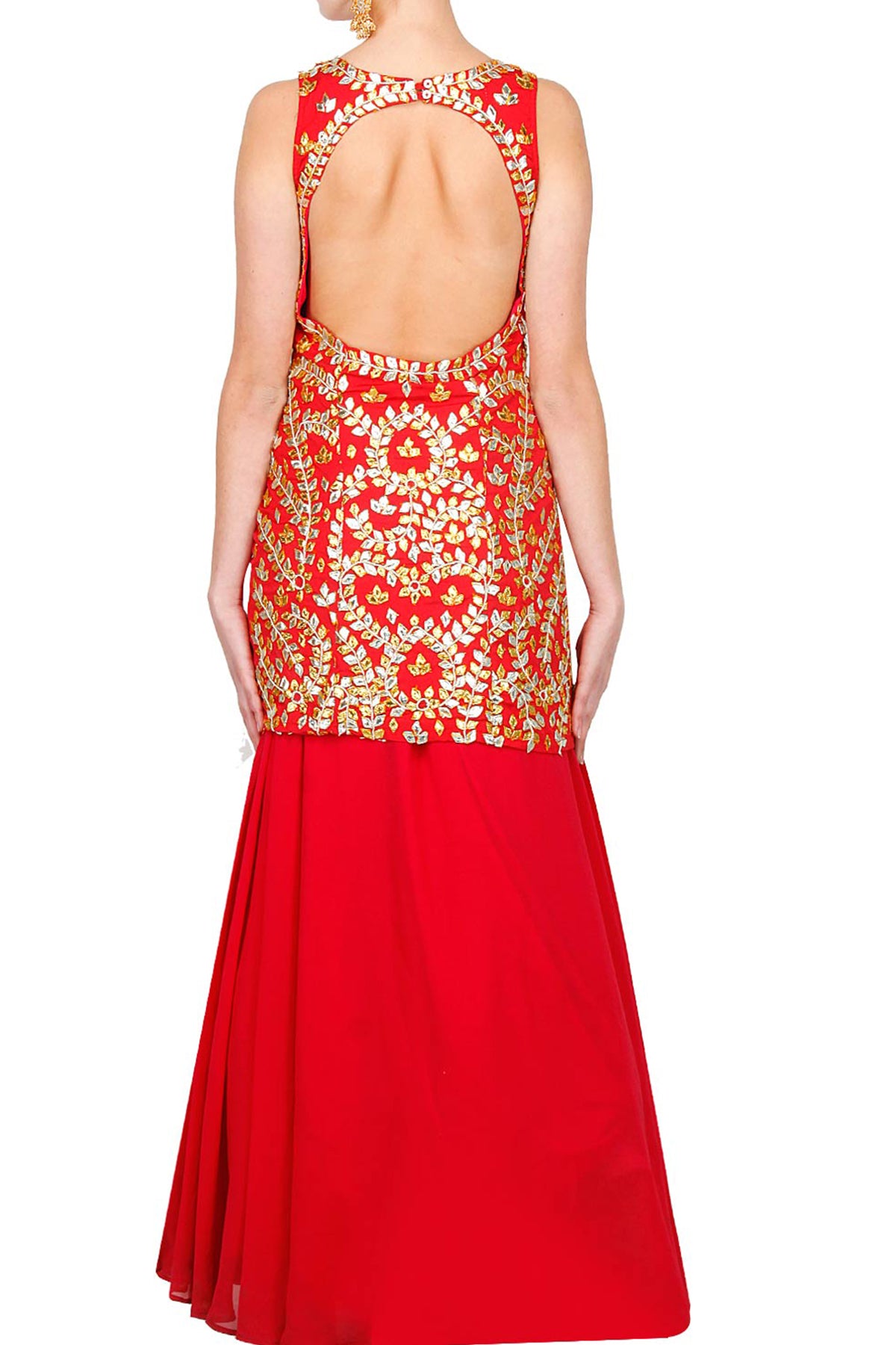 Magenta Lehenga set