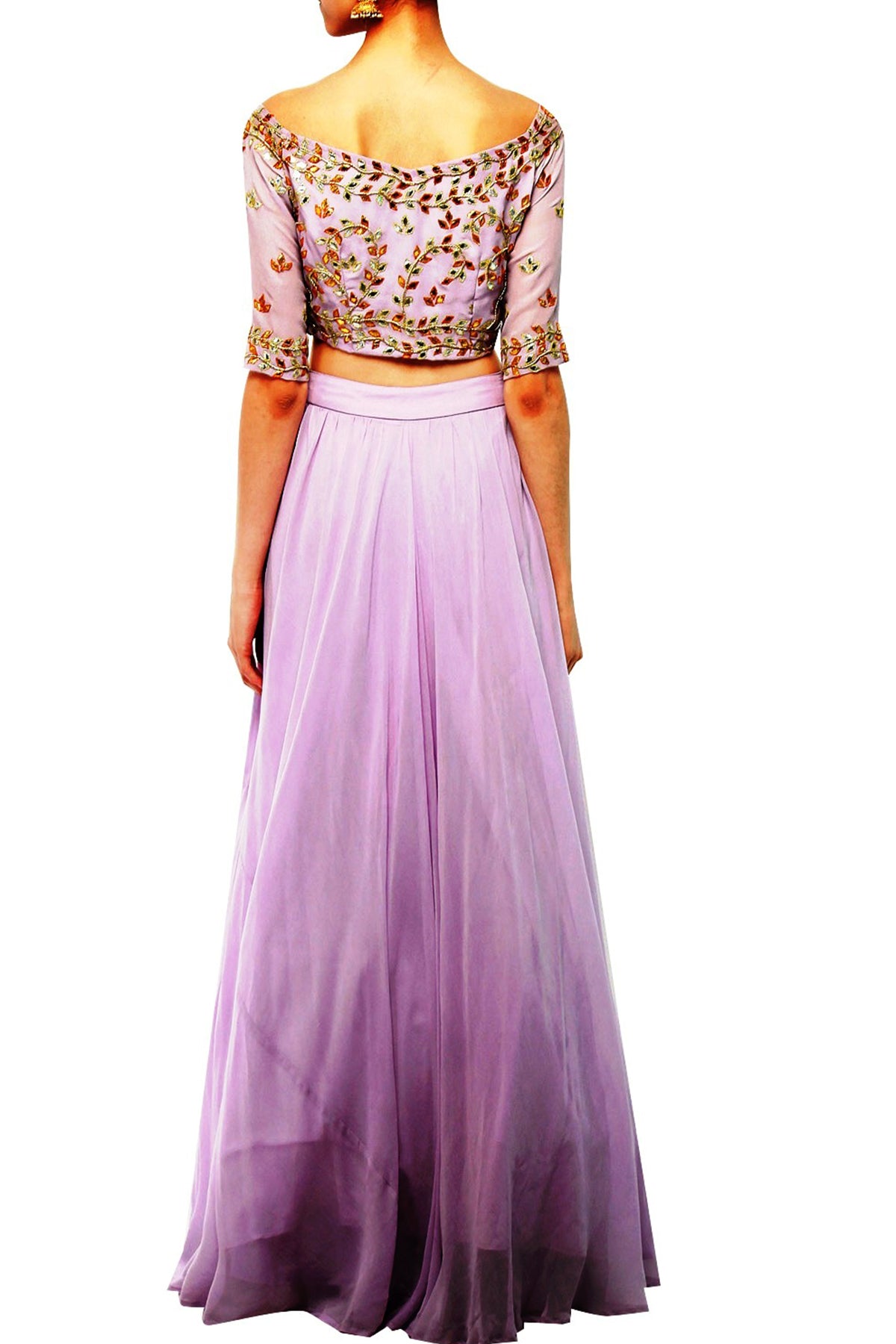 Lavender Lehenga set