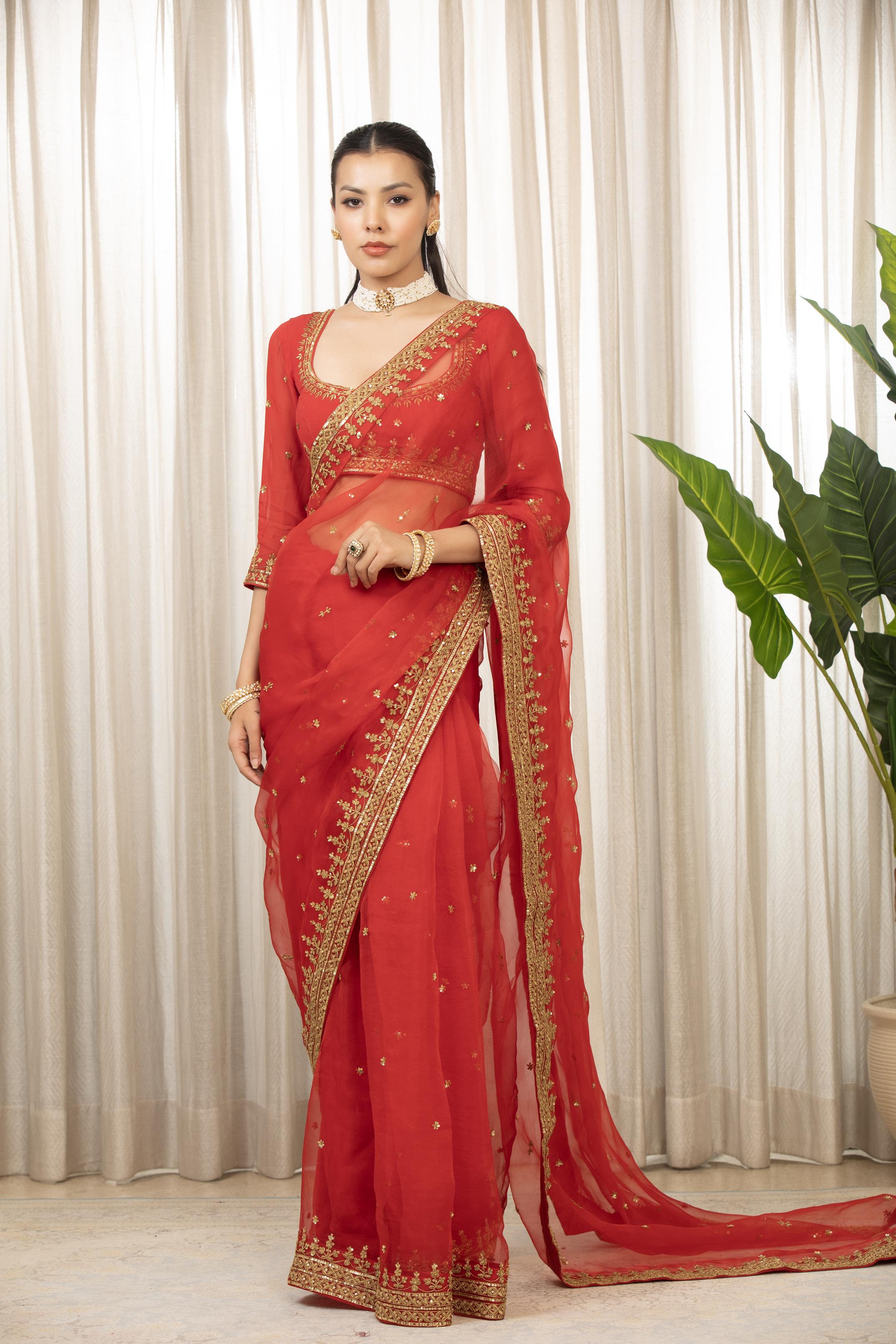 Laal Andaaz Saree Set