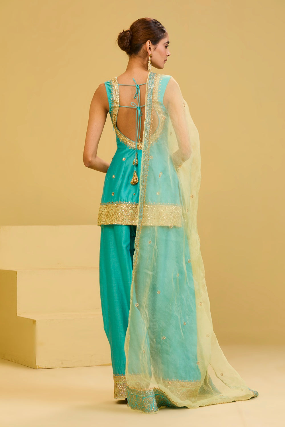 Sky Blue Salwar Set