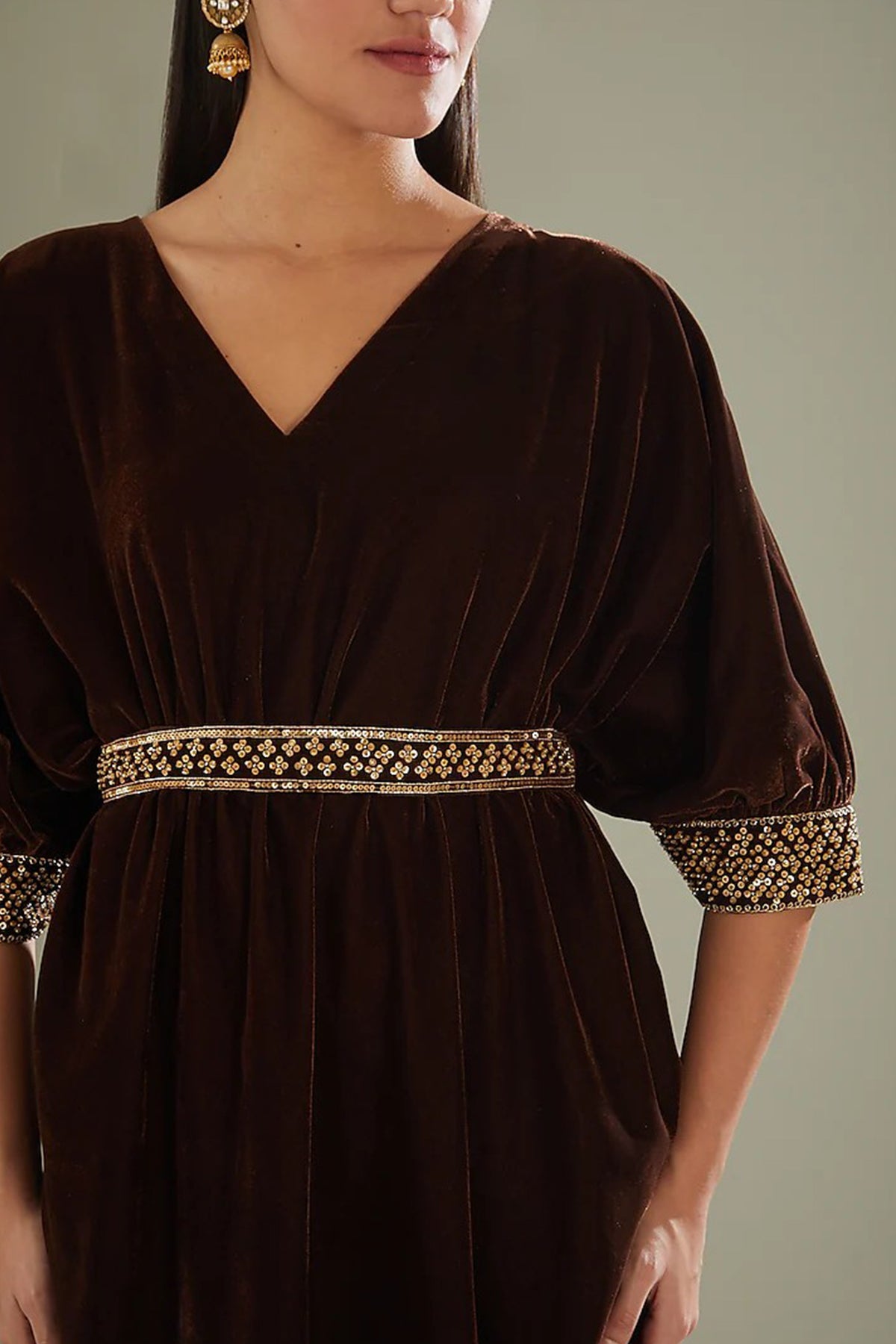 Brown kaftan