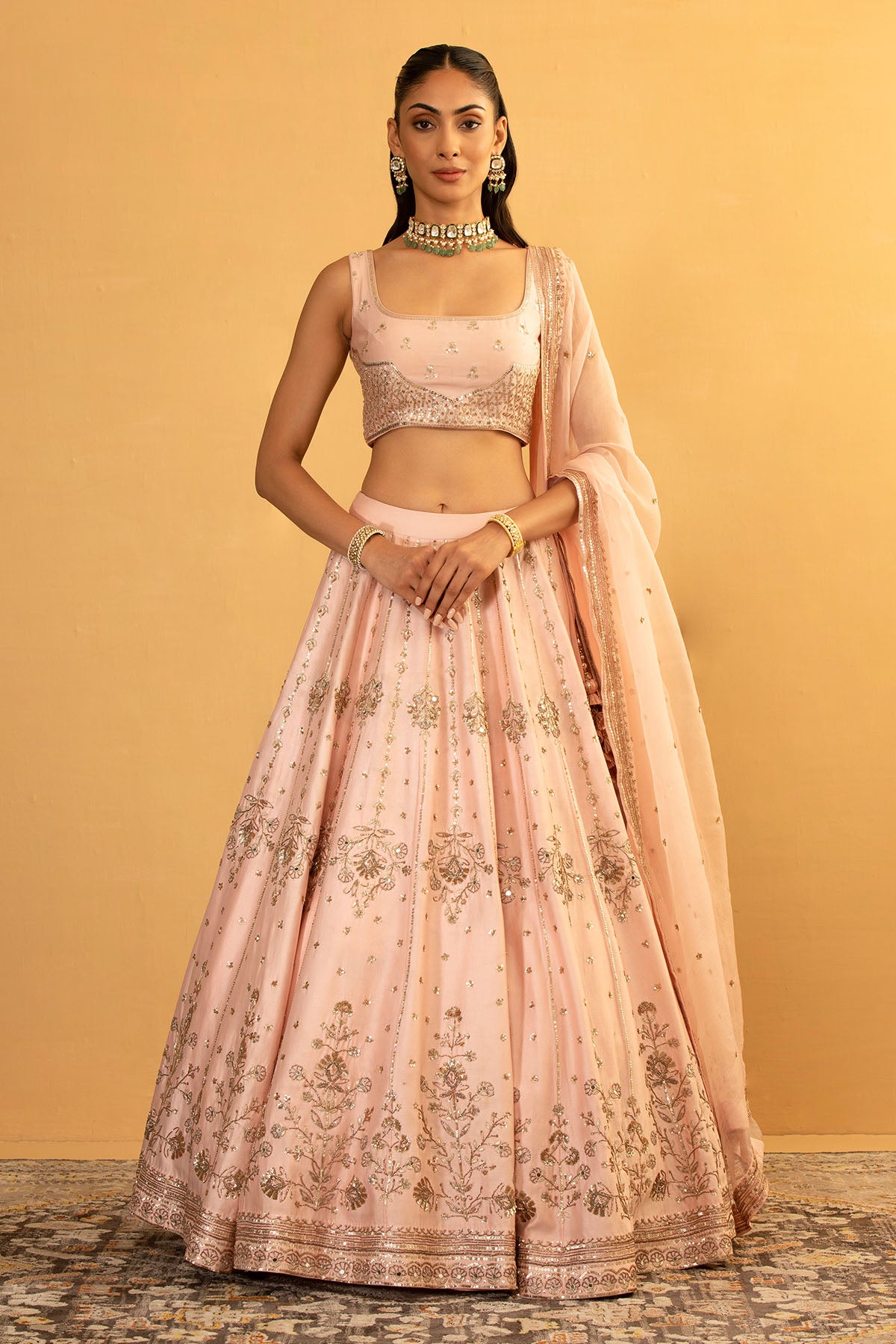 PINK LEHENGA SET