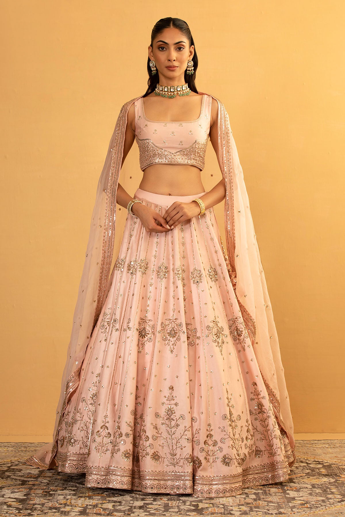 PINK LEHENGA SET