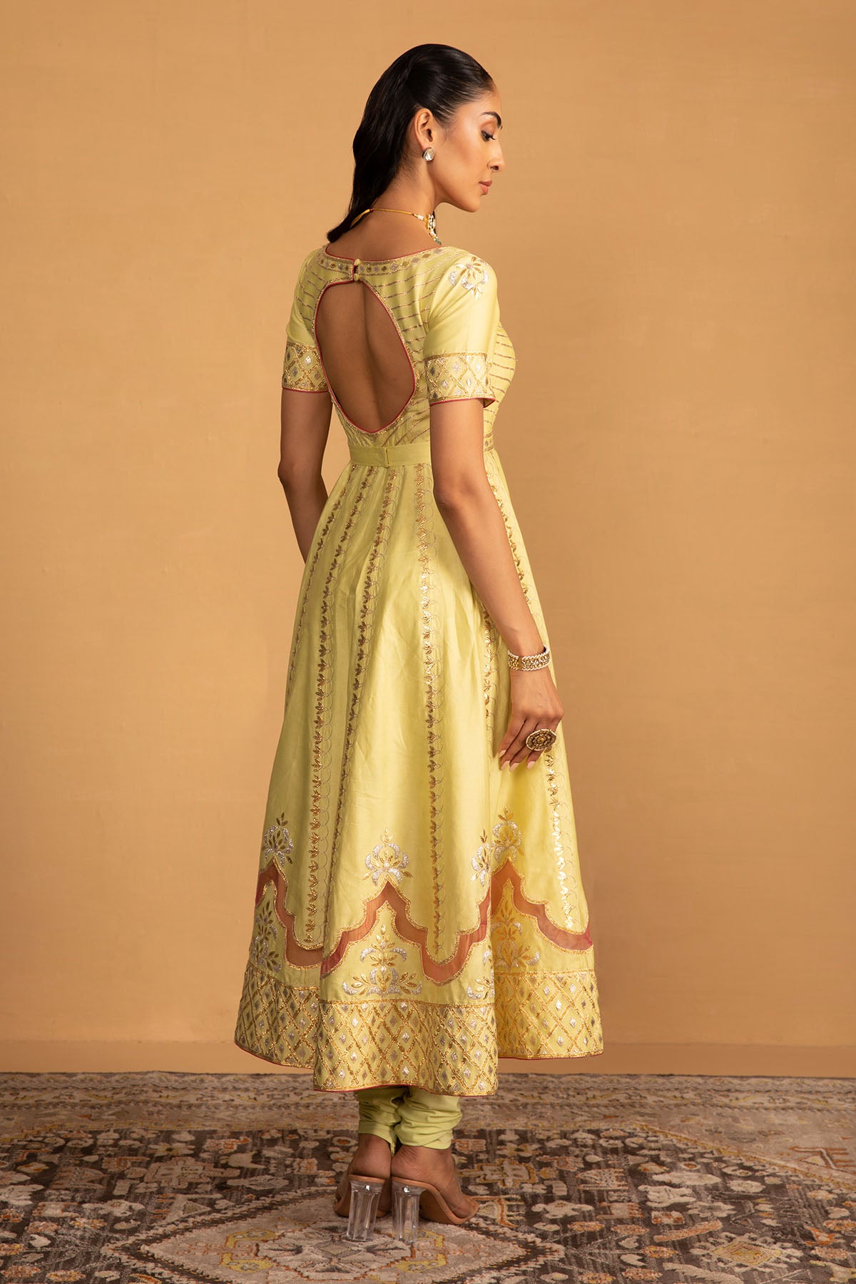 MINT GREEN ANARKALI SET