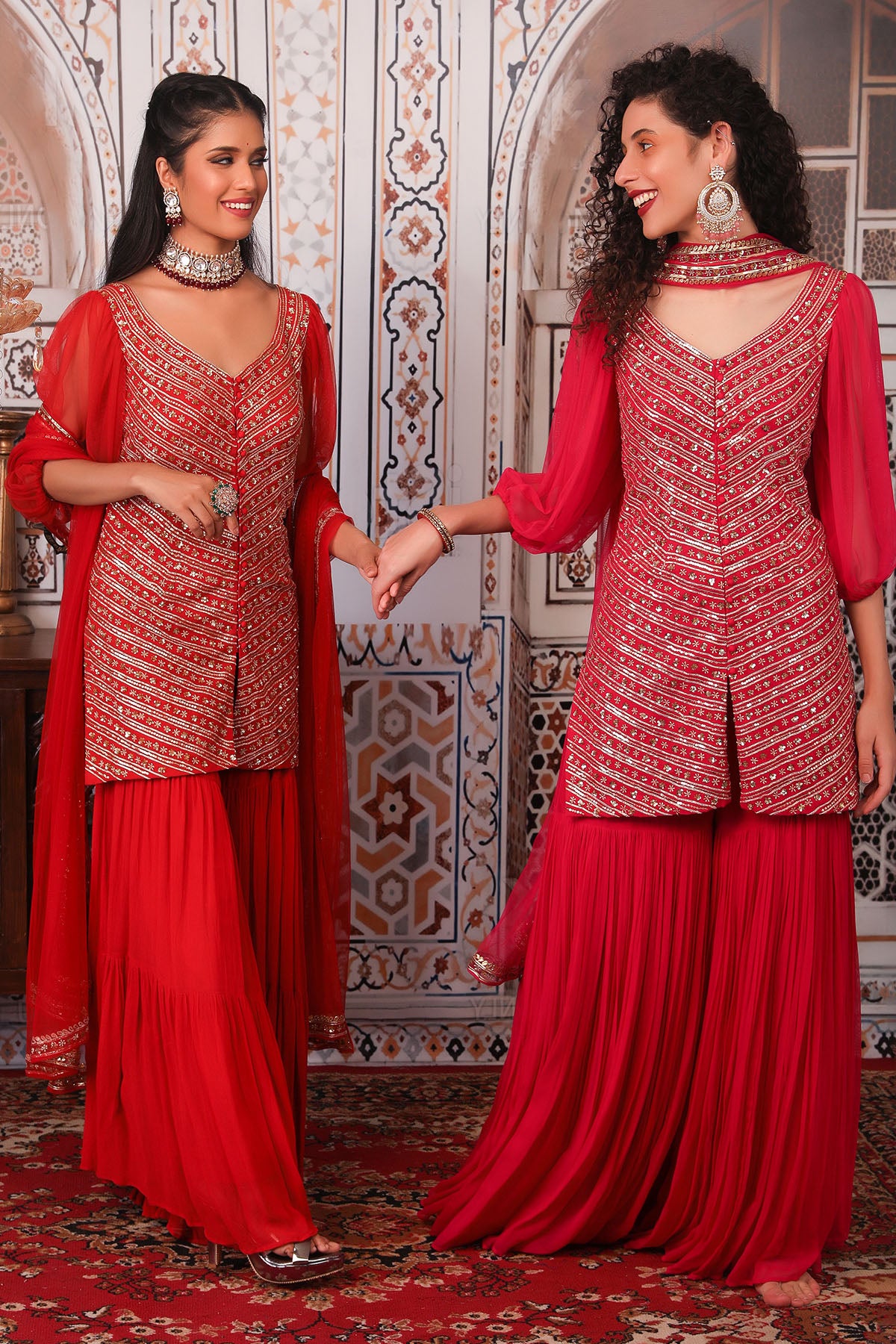 Rust sharara set