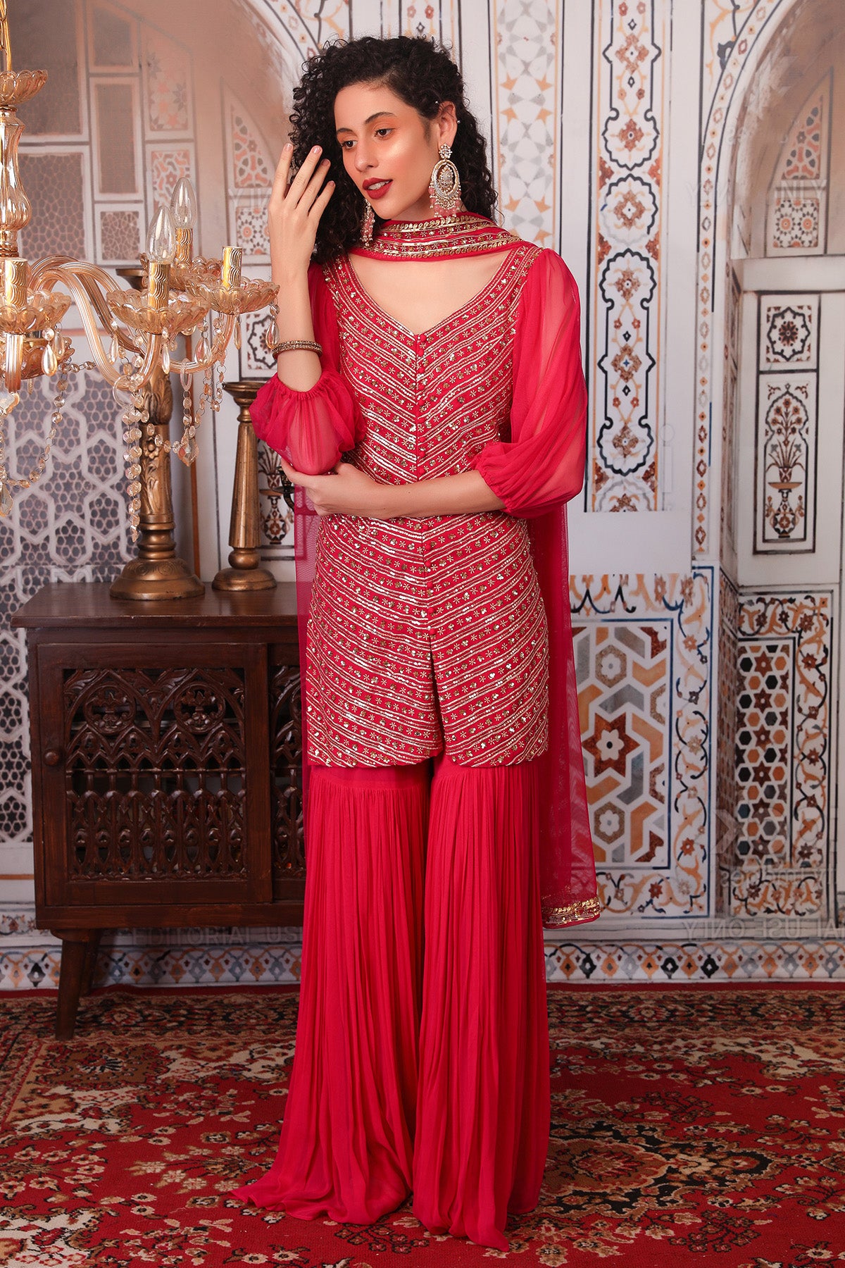 Rust sharara set