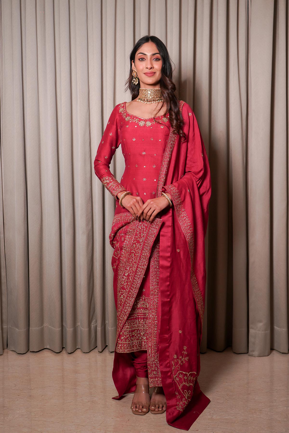 Rose Pink Kurta set