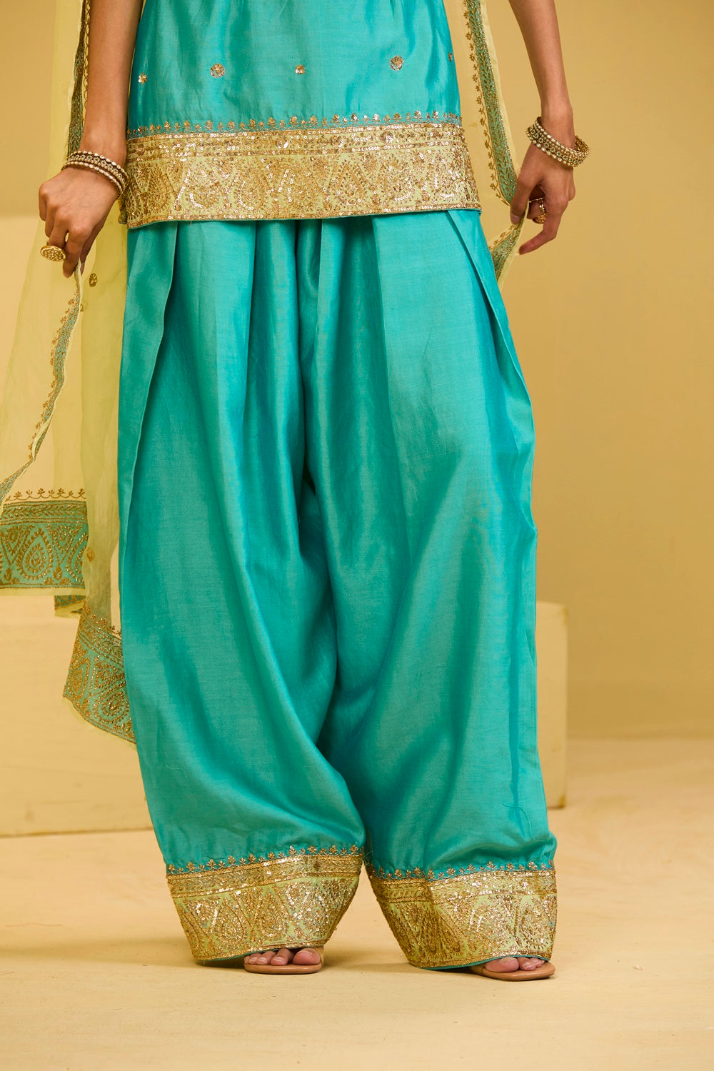 Sky Blue Salwar Set