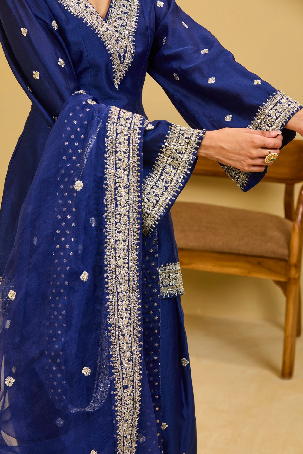 Blue Salwar Set