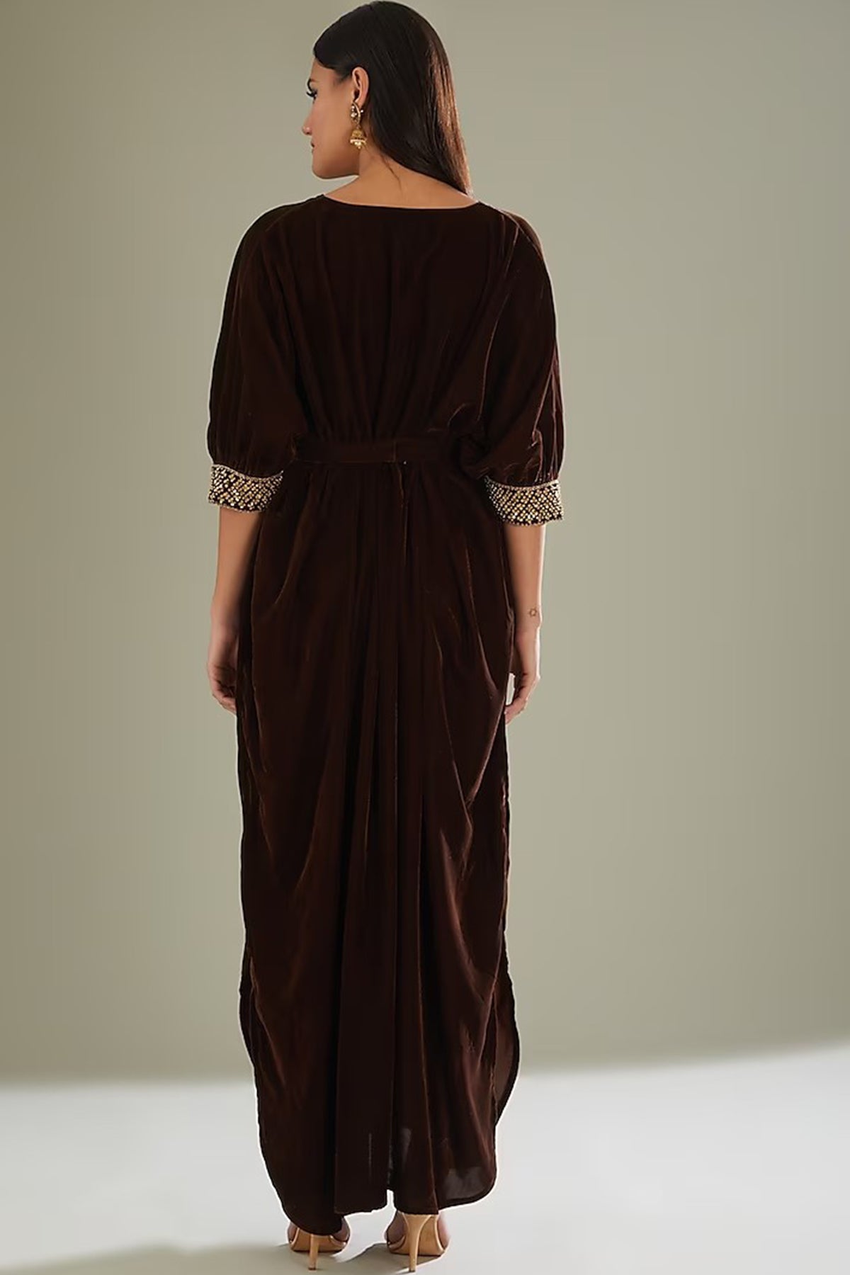 Brown kaftan