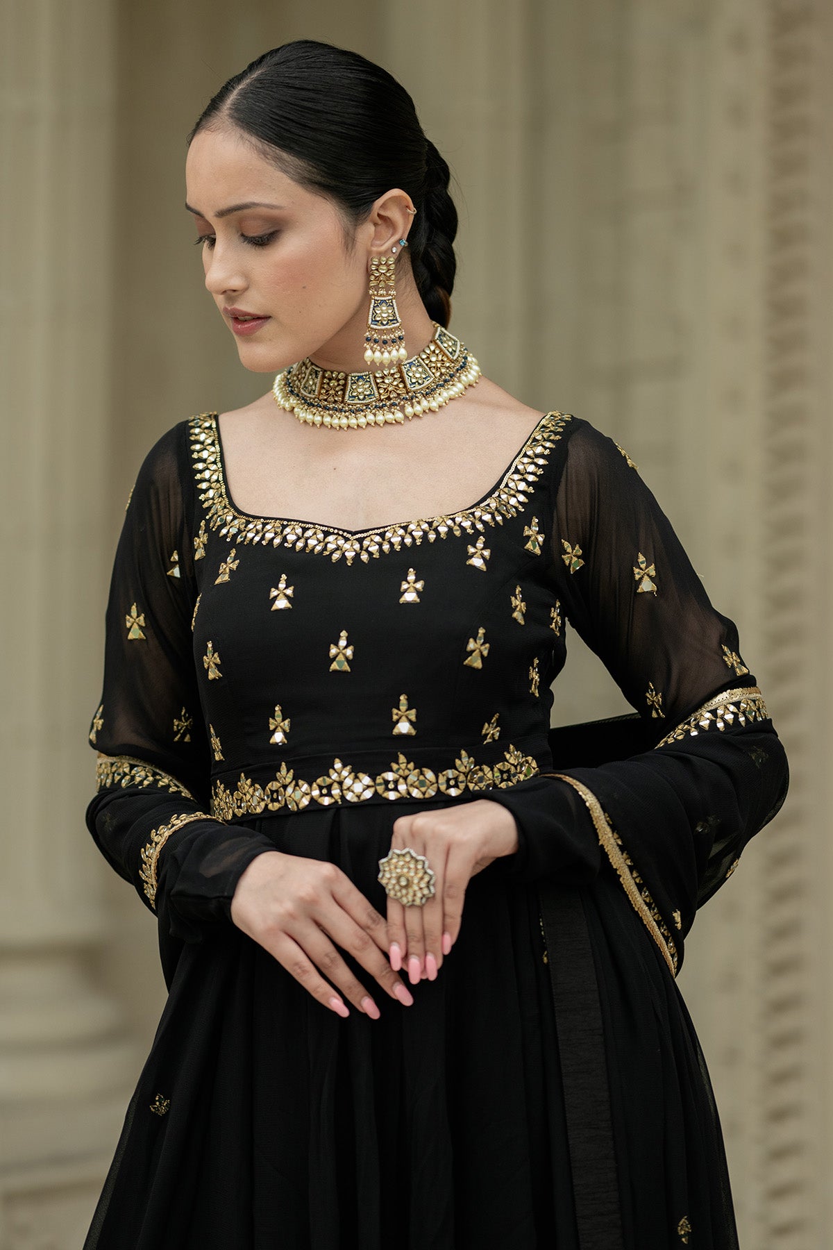 Black Anarkali