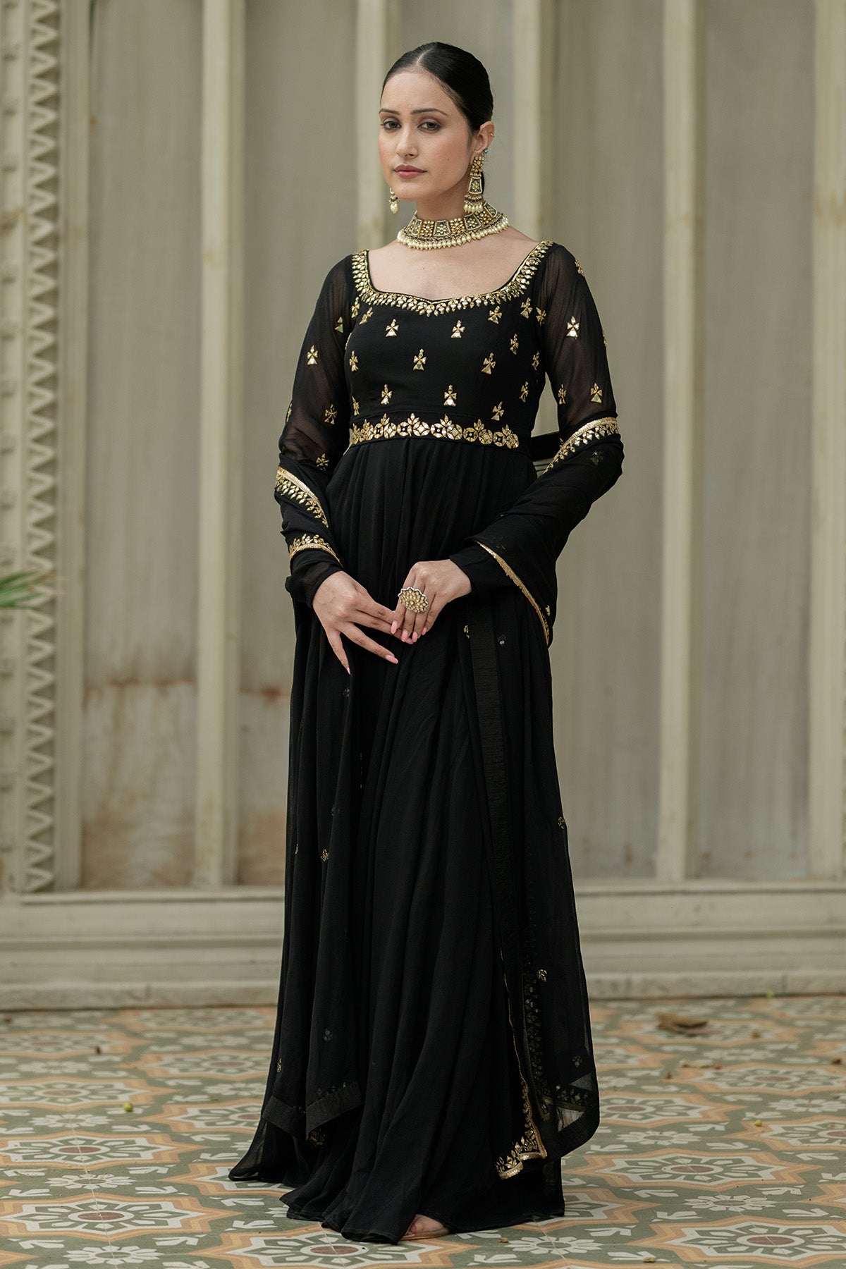 Black Anarkali