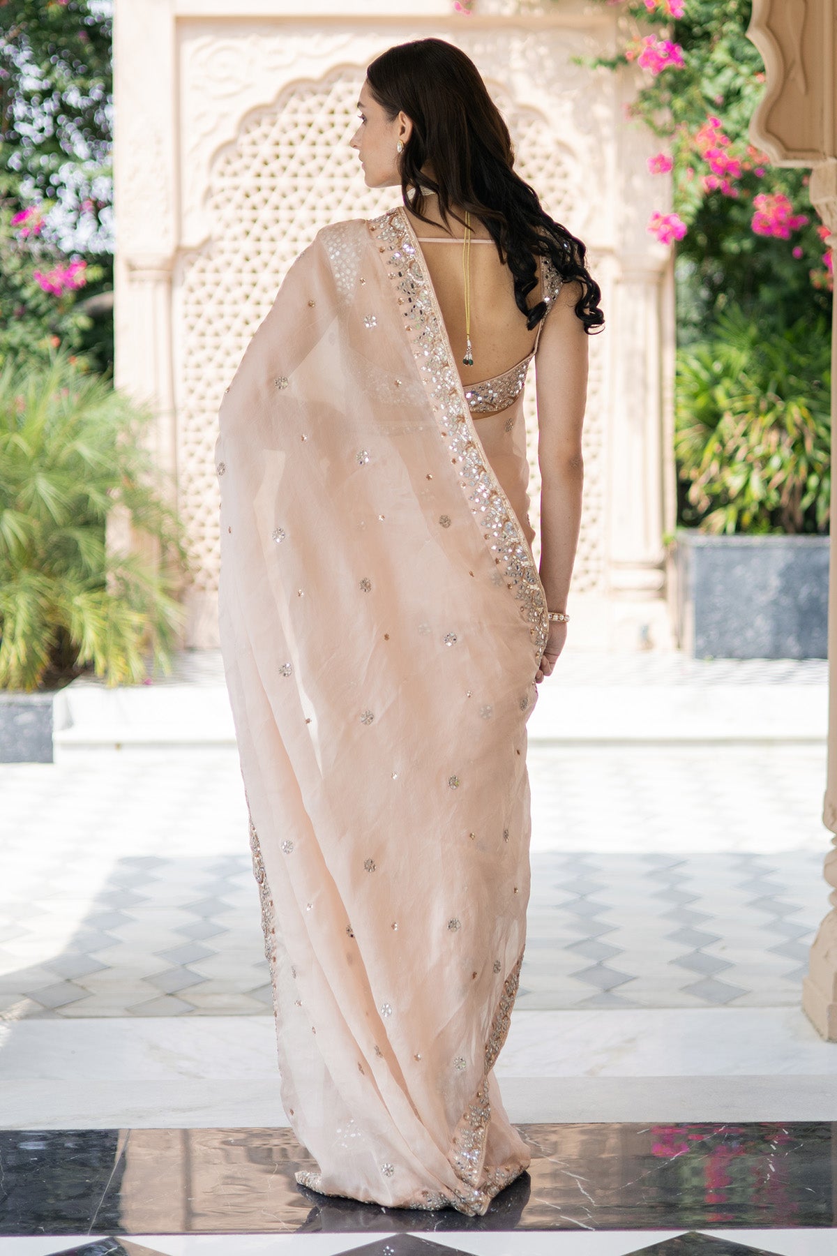 Blush Pink Saree